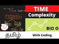 Time Complexity Big O Notation Tamil With coding