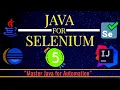 Java For Selenium - Part 5
