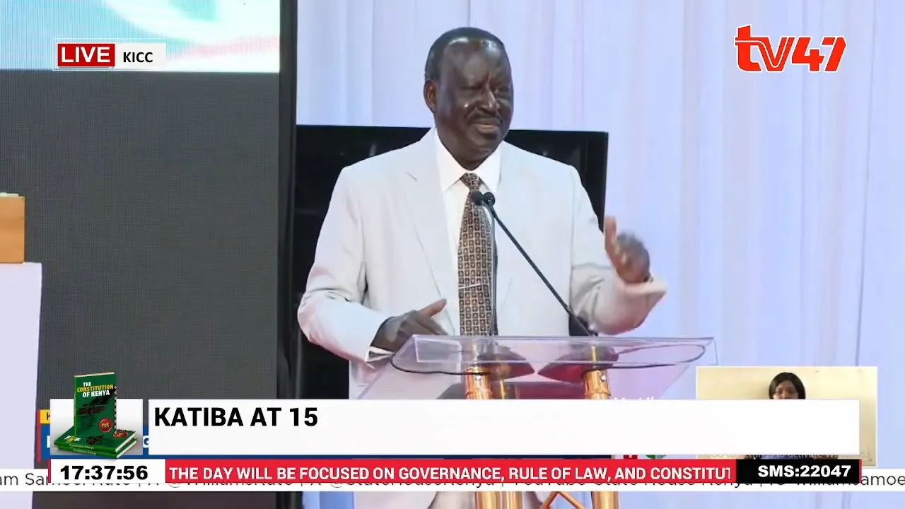 Same issues Kenyans had in 1992 in the first multiparty election are still here: Raila Odinga