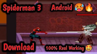 how to download spiderman 3 java game on android real working with prooooooof 