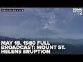 The eruption of Mount St Helens May 18 1980 KOMO News broadcast FULL SHOW