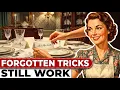 VANISHED Home Tricks From the 1950s That Still Work
