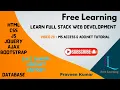 MS Access and ADO Net Free Learning