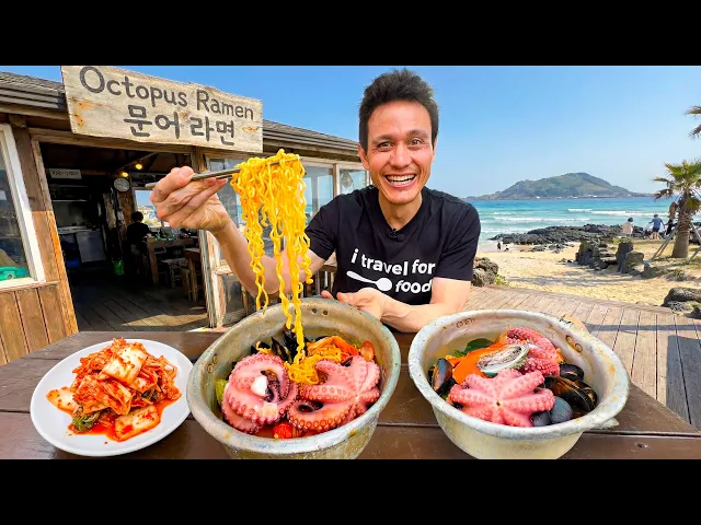Video: Korea’s $10 Spicy Octopus Ramen!! (Viral Korean Food)