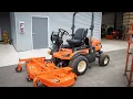 The Kubota F2690 Front Mount Mower Review and Use