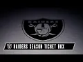 Raiders 2021 Season Ticket Box Reveal Las Vegas Raiders