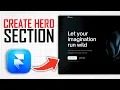 How To Create A Hero Section In Framer Full Guide
