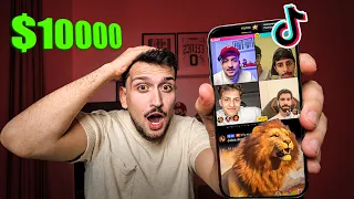 تحدي يوم كامل كم اطلع من تيك توك 🤑 نصدمت من المبلغ
