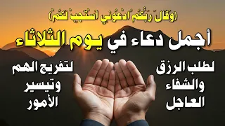 يااارب 🌙 دعاء يوم الثلاثاء المستجاب الآن 🤲 لجلب الرزق والفرج وقضاء الحوائج 💜