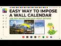 The Easiest Way to Impose 13-Month Calendars for Digital Print