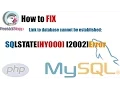 how to fix Link to database cannot be established SQLSTATE HY000 2002 Error - Part 01