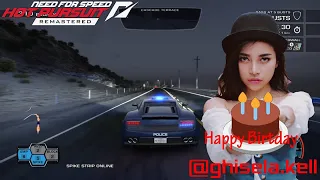  ghisela kell chases 7 car thefts while chasing at night in need for speed hot pursuit remastered