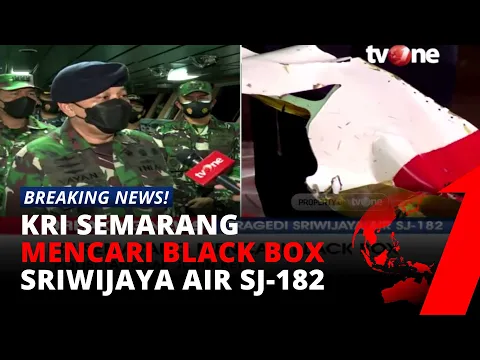 Tim Mempersempit Wilayah Pencarian Black Box Sriwijaya Air SJ-182 | tvOne