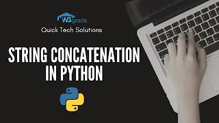 String Concatenation in Python How To Concatenate in Python Python Tutorial