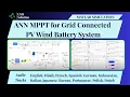 Download Lagu ANN MPPT voor netgekoppeld PV-windbatterijsysteem | Netgekoppeld PV-windbatterijsysteem