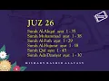 Lagu Juz 26 - Daily Quran Recitations | Mishary Rashid Alafasy