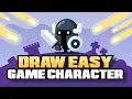 How To Draw A Game Character -