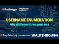Username Enumeration via Different Responses PortSwigger Burp Suite Turbo Intruder 2026