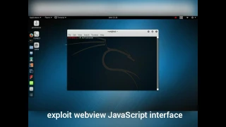 Exploit android dengan modul webview add javascript interface