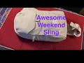 Adidas Essential 3 Sling Bag with Dimensions