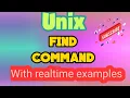 find command in Most important command with examples 2021