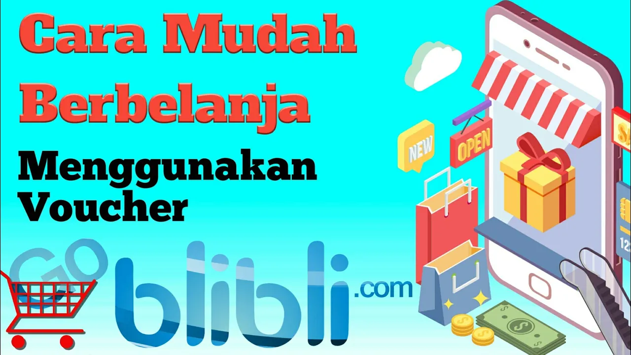 TUTORIAL DAPAT VOUCHER CASHBACK 100% MAKSIMAL 50K BLIBLI || SANGAT MUDAH