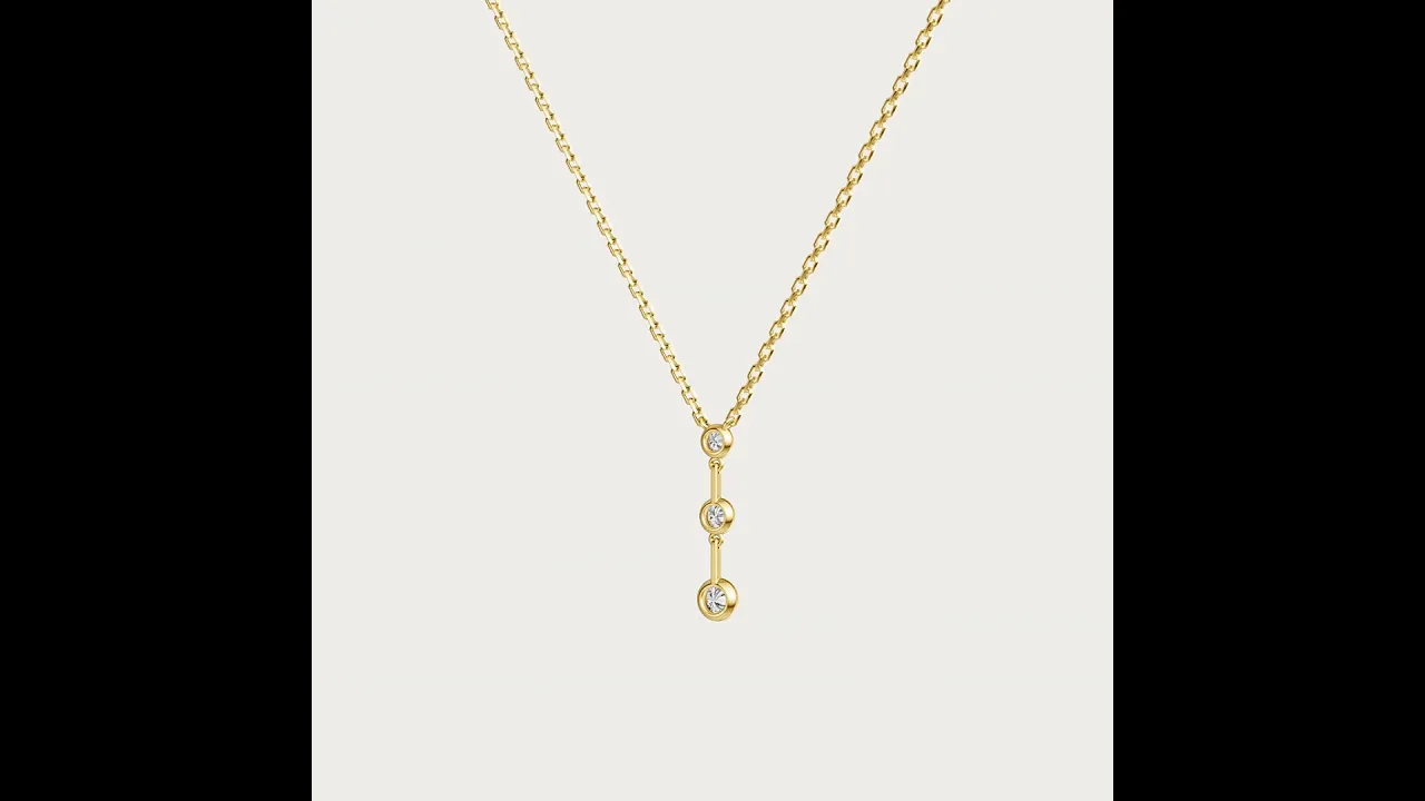 Finally | Diamond Cascade Necklace