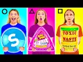 Download Lagu Geometric Shape Food Challenge | Kitchen War by BaRaDa Best