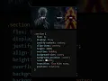 Stylish Section Hover Animations with HTML CSS