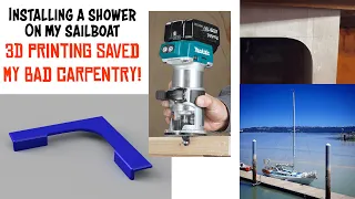 3D Printed router template fixed my woodworking FAIL!!