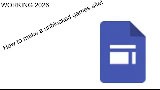 How to make an unblocked games site WORKING 2026