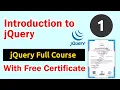Introduction to jQuery - Simplifying JavaScript Web Development