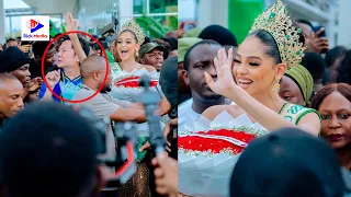 MAPOKEZI Ya JIHAN Na PAPA NAWAT BONGO/NYOMI La WATU KUFURU/UTAPENDA PAPA NAWAT ALIVYOFURAHIA MAPOKEZ