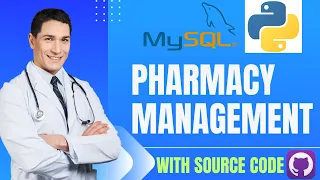 GUI Python Projects Pharmacy Management Project tutorial with Tkinter and Mysql