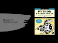 Testing Your Code - Python Crash Course Book in Arabic