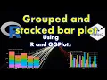 Barplot stacked - grouped Barplot Data Visualization using R GGplot2 Plotting part of whole