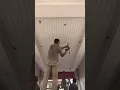 Stretch ceiling installation