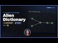 Alien Dictionary - LeetCode 269 Topological Sort Python