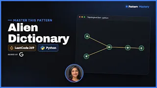 Alien Dictionary - LeetCode 269 Topological Sort Python