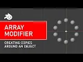 Blender Tutorial How to use Array Modifier