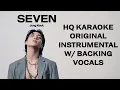 Download Lagu 정국 Seven (HQ Karaoke - Instrumental - Backing vocals) - Jung Kook feat Latto
