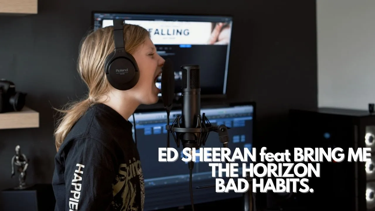 Ed Sheeran - BAD HABITS feat Bring Me The Horizon Cover // Harper
