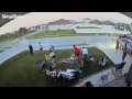 Family unsuccessfully launched fireworks a firecracker exploded the car