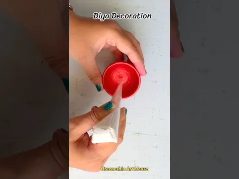 Amazing Diwali Diya Decoration Hack #shorts #shortvideo #diwali