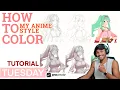 TUTORIAL - How To Color Shading with PROCREATE