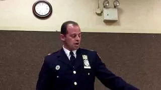 34th Precinct Commanding Officer Chris Morello reports crime down 18 in latest 28 days