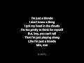 Avery Anna - Blonde (Acoustic Karaoke)