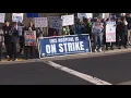 Thousands of Kaiser health care workers walk out in open-ended strike