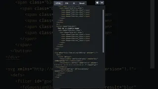CSS Blobs button