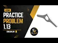 solidworks - CSWA Practice Problem 1 13